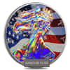 1 oz Silver American Eagle $1 Holographic Coin (Random Year)