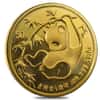 1985 1/2 oz Chinese Gold Panda 50 Yuan BU (Sealed)