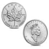 2002 1 oz Silver Canadian Maple Leaf .9999 Fine $5 Coin BU (Sealed)