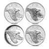 2017 American Liberty 225th Anniversary Silver 4-Medal Set NGC MS/SP/PF 70 ER