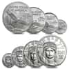 2007 Platinum American Eagle (Statue of Liberty) - 4 coin year set  
