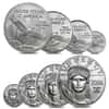 2006 Platinum American Eagle (Statue of Liberty) - 4 coin year set  