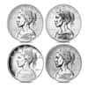 2017 American Liberty 225th Anniversary Silver 4 Four-Medal Set (w/Box and COA) - P/S/W/D US Mint