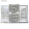5 Grain Generic Silver Bar .999 Fine