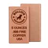 5 oz Bullion Exchanges Copper Bar .999 Fine (Rounded Edges)