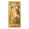 5 Utah Goldback 1/200 oz 24K Gold Foil Aurum Note (New Design)