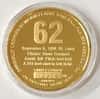 Roger Maris&Mark McGwire Highland Mint Fine Silver Ltd Edition Commemorative Medallion COA