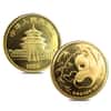 1985 1.9 oz Chinese Gold Panda 5-Coin Set BU (Sealed)
