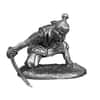 2 oz Ninja Samurai Attacks Cast Silver Bullion Exchanges .925 Silver Sterling (Antiqued)