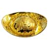 5 Gram Chinese Sycee Yuanbao Shaped Ingot .9999 Fine Gold