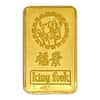 5 gram Johnson Matthey King Fook Gold Bar .9999 Fine