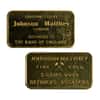 5 Gram Johnson Matthey London Gold Bar .9999 Fine (Pressed)