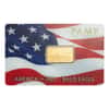 5 Gram PAMP Suisse Bald Eagle Gold Bar .9999 Fine (in Assay)