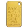 5 gram PAMP Suisse Leopard Skin Gold Ingot Pendant