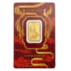 5 Gram PAMP Suisse Good Luck Phoenix Gold Bar .9999 Fine (in Assay)