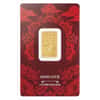 5 Gram PAMP Suisse Good Luck Yellow Dragon Gold Bar .9999 Fine (in Assay)