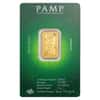 5 Gram PAMP Suisse Lucky Charm Four-Leaf Clover Gold Bar .9999 Fine (in Assay)