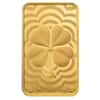 5 Gram PAMP Suisse Lucky Charm Four-Leaf Clover Gold Bar .9999 Fine (in Assay)
