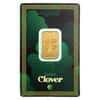 5 Gram PAMP Suisse Lucky Charm Four-Leaf Clover Gold Bar .9999 Fine (in Assay)
