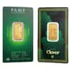 5 Gram PAMP Suisse Lucky Charm Four-Leaf Clover Gold Bar .9999 Fine (in Assay)
