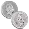 Great Britain 2 oz Silver Queen's Beasts 10-Coin Set .9999 Fine BU (w/Box)