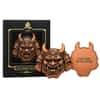 5 oz Oni Mask Japanese Demon Copper Art Piece .999 Fine