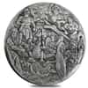 5 oz Silver Baby Dragon vs Vikings Ultra High Relief Round .999 Fine