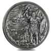 5 oz Silver Baby Dragon vs Vikings Ultra High Relief Round .999 Fine