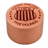 5 Pound Bullion Exchanges Copper Rod Bar .9999 Fine