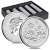 2016 1/2 oz Silver Lunar Year of The Monkey BU Australian Perth Mint In Capsule