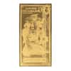 5 Utah Goldbacks 1/200 oz 24K Gold Foil Aurum Note