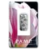 1/5 oz PAMP Suisse Rambling Rose Proof Silver Ingot Pendant
