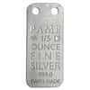 1/5 oz PAMP Suisse Orchid Proof Silver Ingot Pendant