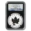 2015 1 oz Silver Canadian Maple Leaf E=mc2 Privy NGC PF 69 - First Releases Blue Label Retro Holder