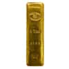 6.03 oz Swiss Bank Corporation 5 Tael Gold Bar Biscuit .9999 Fine
