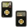 2018 1.83 oz Chinese Gold Panda 5-Coin Set NGC MS 70 FDOI (Retro, Cheng Chao Sign)
