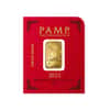1 gram Gold Bar - PAMP Suisse Lunar Ox .9999 Fine (In Assay from Multigram+8)