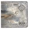 983 oz Johnson Matthey (JM) Cast Silver Bar .999 Fine