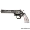 2023 Chad 2 oz Silver Revolver Gun Shaped Antiqued High Relief Coin .999 Fine (w/Box)