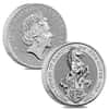 Great Britain 2 oz Silver Queen's Beasts 10-Coin Set .9999 Fine BU (w/Box)