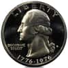 $10 Face Value 1976 Proof Bicentennial Washington Quarter 40% Silver 40 Coins