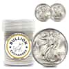 $10 Face Value Walking Liberty Half Dollars BU 90% Silver 20-Coin Roll