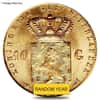 10 Guilder/Gulden Netherlands Gold Coin AGW .1947 oz AU/BU (Random Year)