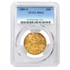 1889 S $10 Liberty Head Gold Eagle Coin PCGS MS 63