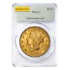 $20 Gold Double Eagle Liberty Head PCGS MS 63 Rattler Holder (Random Year)