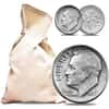 $500 Face Value Bag - 5000 Coins - 90% Silver Roosevelt Dimes 10c (Avg Circ)