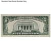 $5 Bill Legal Tender Currency Note Red Seal Avg Circ (Random Year)
