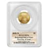 2020 W $5 Gold Basketball Hall of Fame Coin PCGS MS 70 FS (NHOF Logo Label)