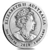 2020 2 oz Antiqued Silver Lunar Year of The Mouse / Rat Australian Perth Mint (w/Box & COA)