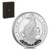 2021 Great Britain 1 Kilo Proof Silver Queen's Beasts White Greyhound of Richmond Coin .999 Fine (w/Box & COA)